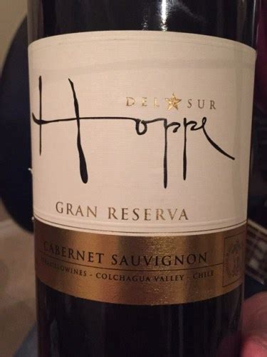 2016 Viña Peralillo Hoppe del Sur Gran Reserva Cabernet Sauvignon