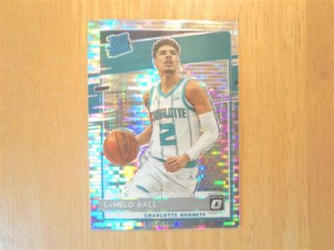 2020 21 Donruss Optic LaMelo Ball 153 Target SILVER PULSAR ROOKIE NICE