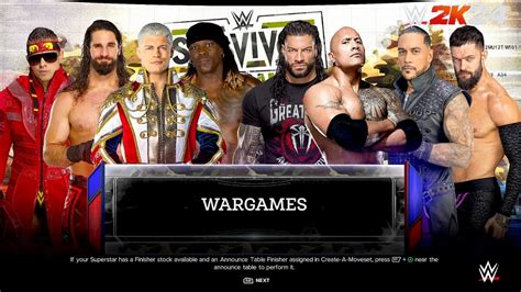 The BloodLine Judgement Day Vs Team Cody Rhodes WarGames Match