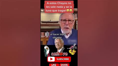 Vuelve A Quedar En Ridículo El Chayotero Mayor Joaquín López Dóriga Youtube