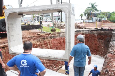 Obra Na Cratera De Sete De Setembro Completa Dias Tem Mais Um M S E