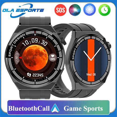 Ola Esporte Reloj Inteligente GT Para Hombre Y Mujer Accesorio De