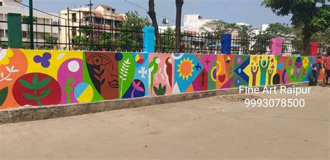 Fine Art Raipur Contact Number Garden Boundary