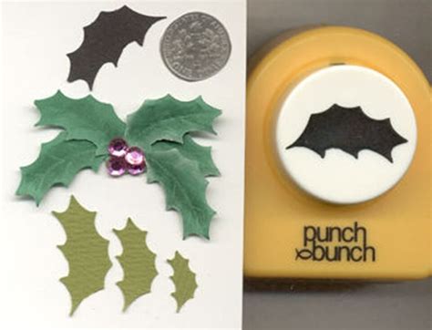 Large Assorted Leaf Shape Paper Punches Many Styles To Choose From New