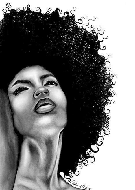 Natural hair | Natural hair art, Hair art, Black art