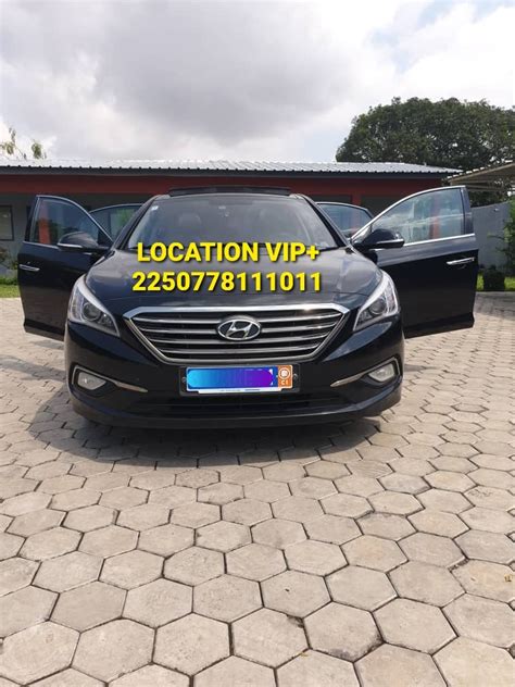 hyundai sonata en location abidjan BazarAfrique Côte dIvoire