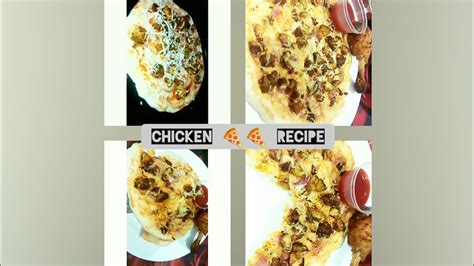 Cheesy Chicken Pizza 🍕🍕recipe Easy And Tasty Recipe Homemade Pizza Recipe Non Veg Pizza