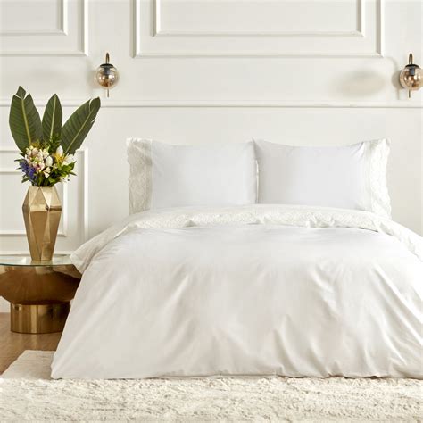 Karaca Home White Collection Acadia Percale Ift Ki Ilik Nevresim