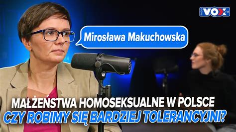 Małżeństwa homoseksualne w Polsce Czy robimy się bardziej tolerancyjni