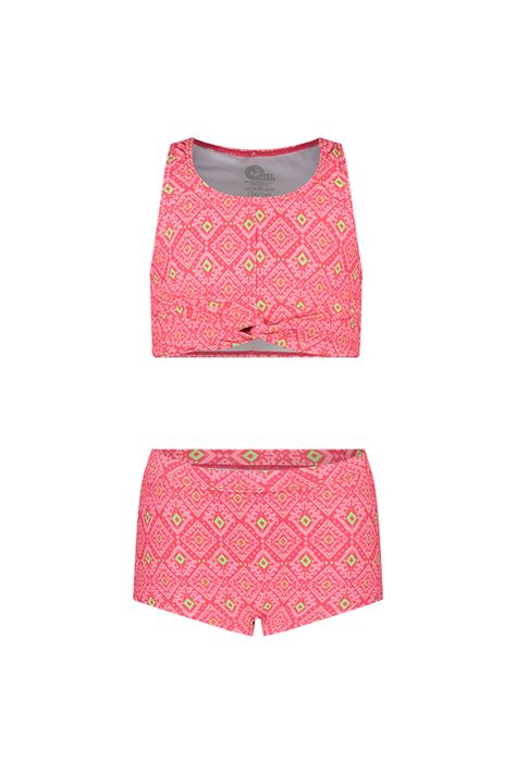 Just Beach Meisjes Bikini Twist Tropic Aztek Dekinderkledingwinkel Nl