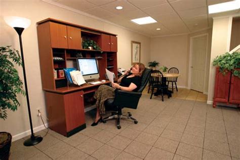 Basement Home Office | Making the Space Work for You