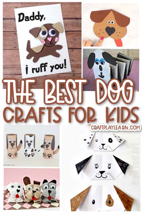 Dog Crafts For Kids To Make At Home - Craft Play Learn