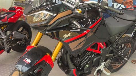 tvs apache rtx   anniversary edition breaks cover details