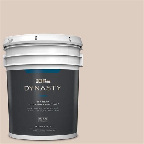 Behr Dynasty Gal N Stonewashed Brown Satin Enamel Exterior