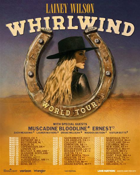 Lainey Wilson 2025 Tour Dates: How to Get Tickets