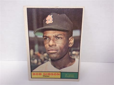 1961 TOPPS 211 BOB GIBSON Online Auctions Proxibid