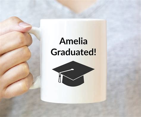 Personalized Graduation Mug, Graduation Gift for Her, Graduation Gift for Him, Graduation ...