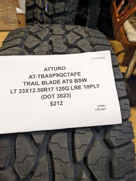 Atturo Trail Blade Ats Bsw Lt Q Lre Ply Tire