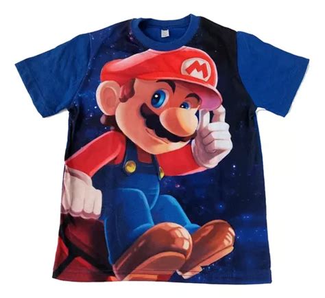 Super Mario Bros Polera Cuotas sin interés