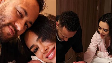 Neymar E Bruna Biancardi Mostram As Primeiras Fotos Da Filha Mavie