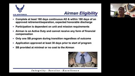 Department Of Defense Skillbridge Program Information Webinar Youtube