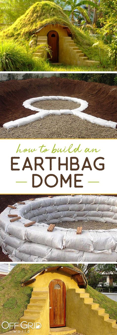 How To Build An Earthbag Dome For 300 Earthship Home Natural