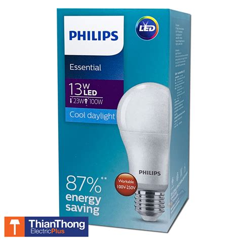 Philips หลอดไฟ ฟลปส Essential LED Bulb 13W ราคาสง สงซอออนไลน