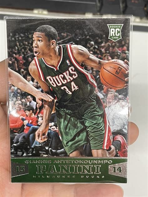 2013 14 Panini NBA Hoops Giannis Antetokounmpo RC 阿德托昆博 字母哥 新秀年特卡 雄鹿队领袖