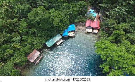 Aerial View Banda Neira Beautiful Famous Stock Photo 1722502555