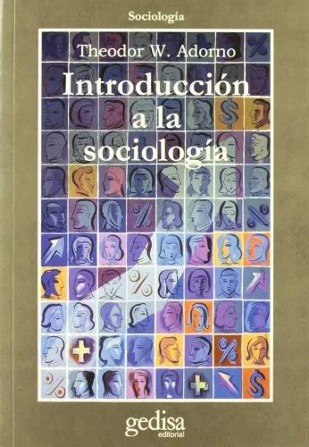 Livros De Theodor W. Adorno - Livro Introducción A La Sociología De Theodor W. Adorno Gedi | Frete grátis