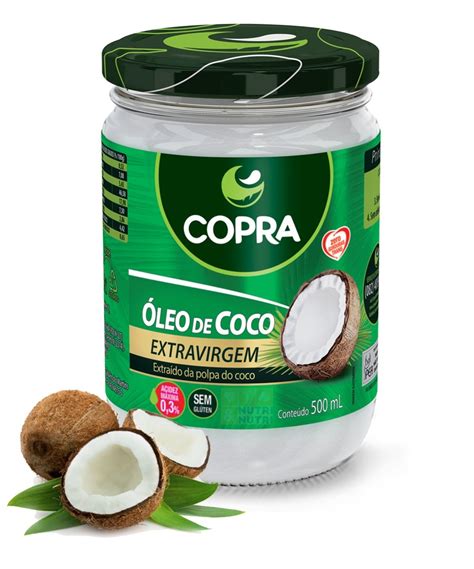 Óleo De Coco Extra virgem 500ml Copra R 29 99 em Mercado Livre