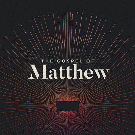 The Gospel of Matthew: Sermon Series | Trinity Church Victor Harbor