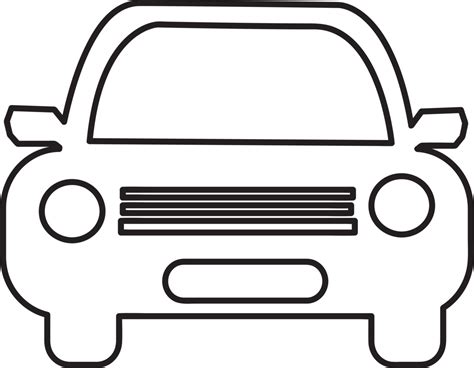 Car Icon Sign Symbol Design Png