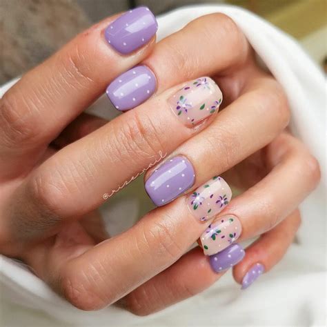 23 Dreamy Light Lavender Nails You Cant Miss Nail Designs Daily