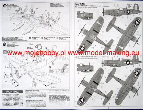 Vought F U D Corsair Model Do Sklejania Tamiya