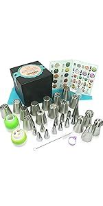 Amazon Wenburg Russian Piping Tips Set Pcs Icing Tips For