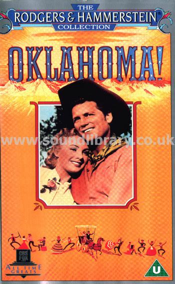 Oklahoma Gordon Macrae Shirley Jones Vhs Pal Cbs Fox Video All Time