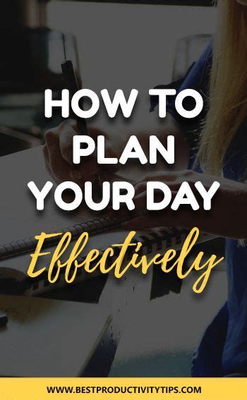 3 Steps To Plan Your Day Effectively In 2020 How To Plan Time Management Tips Planning Your Day