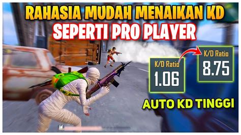 KD TINGGI CARA MENJADI PRO PLAYER DARI NOOB PLAYER PUBG MOBILE CARA