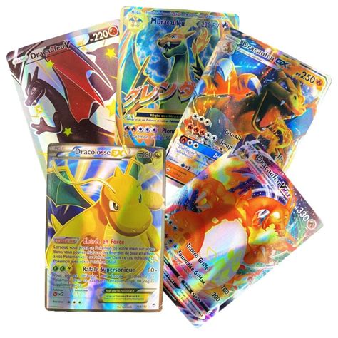 J French Pokemon Cards Holographic Board Game Vstar Vmax Gx Diy