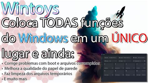 Wintoys Vai Turbinar O Seu Windows Youtube