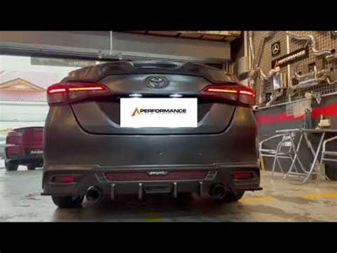 Toyota Vios Ncp Speed A Performance Rear Catback System Youtube