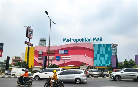 Bekasi, Indonesia - March,12 2023 Metropolitan Mall is one of the malls ...