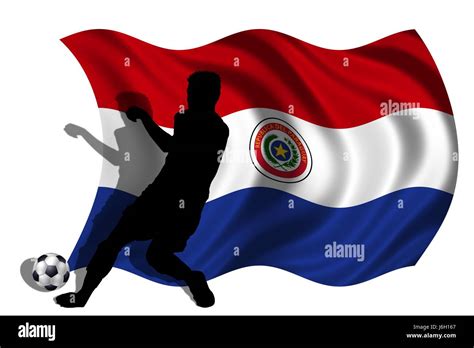 National Football Team Paraguay Stock Photo Alamy