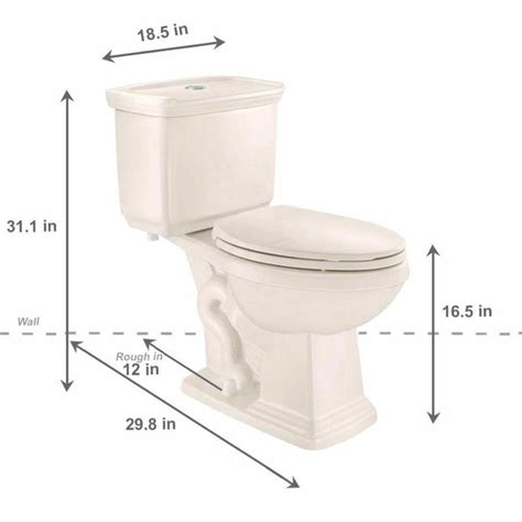 Glacier Bay 2 Piece 10 Gpf128 Gpf High Efficiency Dual Flush