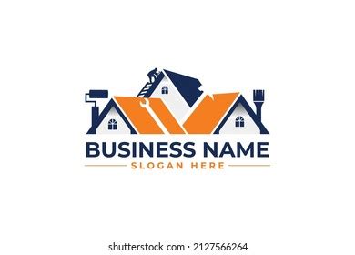 Home Repair Roofing Remodeling Handyman Logo Stock Vector (Royalty Free ...