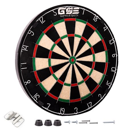 GSE Games Sports Expert Tournament Official Size Bristle Dartboard