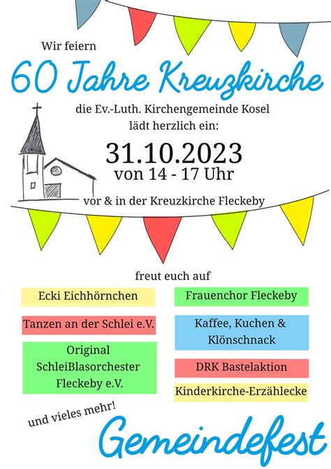 Kirchengemeinde Kosel Gemeindefest