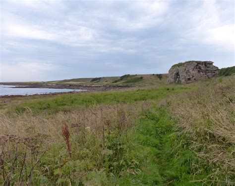 Buddo Rock And The Fife Coastal Path © Mat Fascione Geograph Britain And Ireland