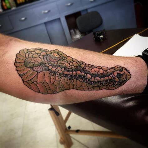 16 Alligator Tattoo Designs Ideas Design Trends Premium PSD